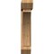 Ekena Millwork Thorton Slat Smooth Bracket w/ Offset Brace, Western Red Cedar, 7 1/2"W x 34"D x 38"H BKT0806X34X38THR06SWR - alternate 2